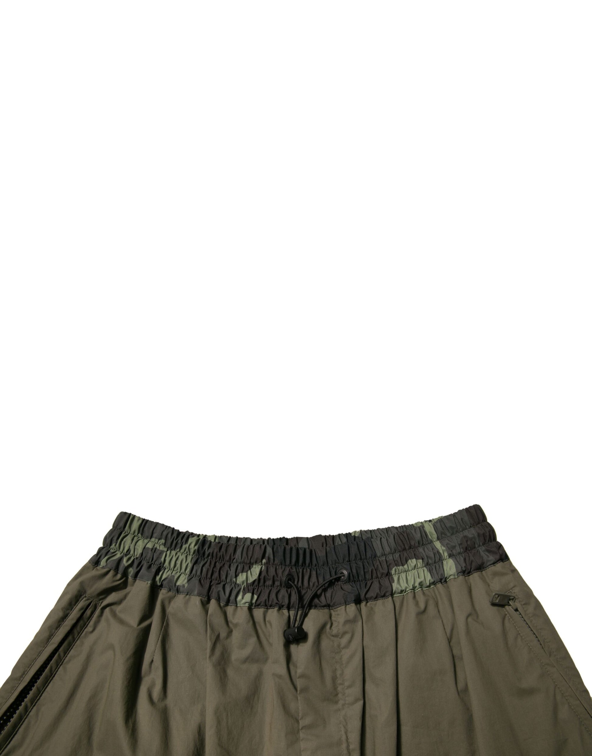 Dolce & Gabbana Multicolor Camouflage Jogger Cargo Pants by Dolce & Gabbana