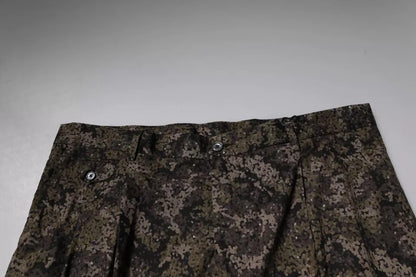 Dolce & Gabbana Multicolor Camouflage Men Dress Pants by Dolce & Gabbana