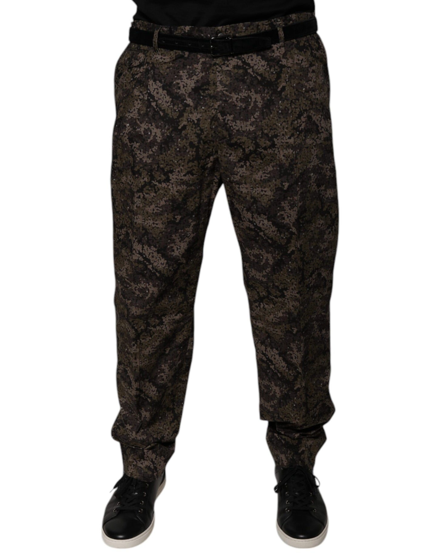 Dolce & Gabbana Multicolor Camouflage Men Dress Pants by Dolce & Gabbana
