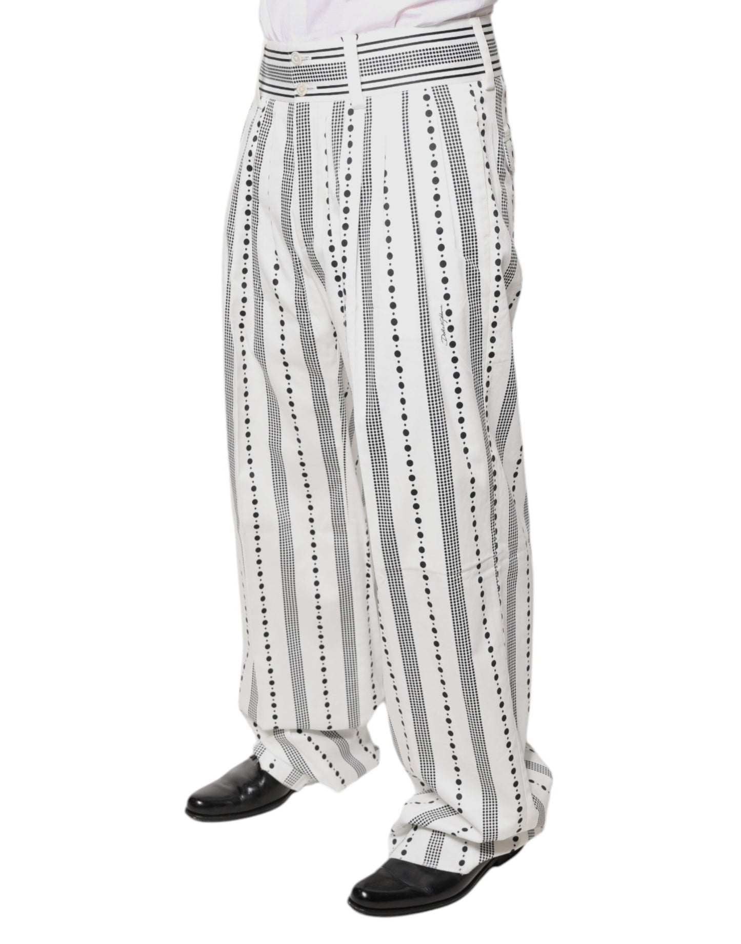 Dolce & Gabbana White Straight Formal Dress Pants by Dolce & Gabbana