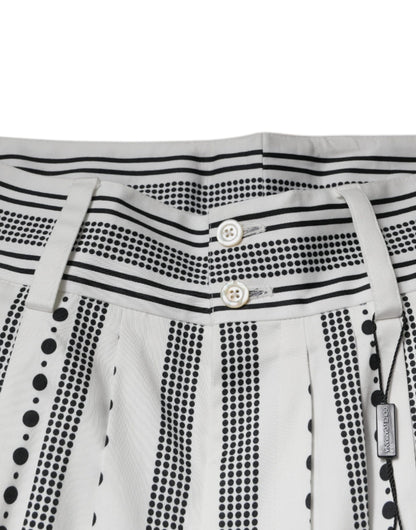 Dolce & Gabbana White Straight Formal Dress Pants by Dolce & Gabbana