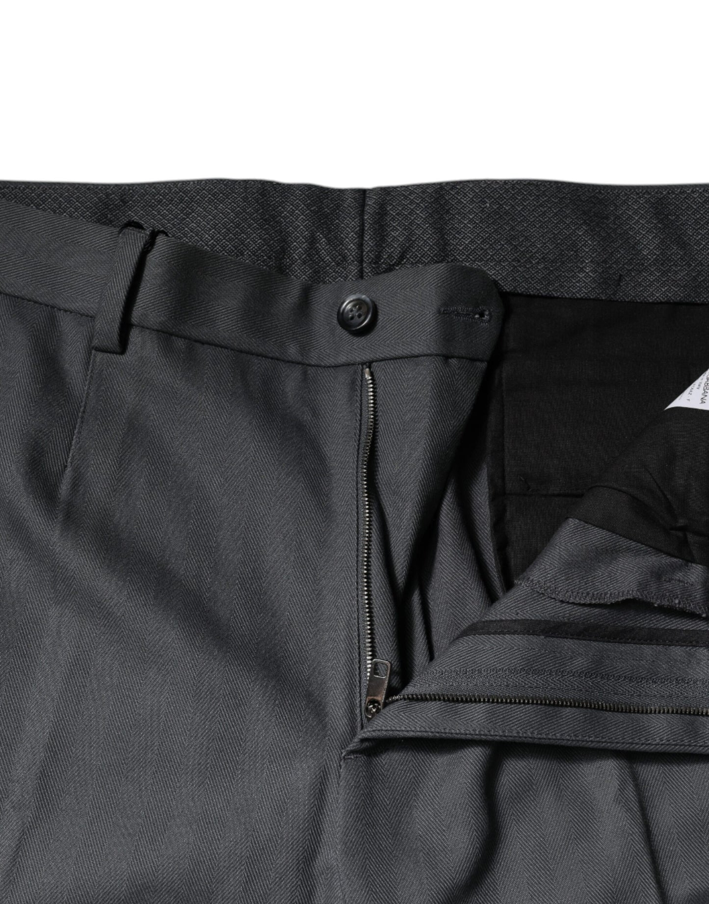 Dolce & Gabbana Gray Tapered Formal Dress Pants by Dolce & Gabbana