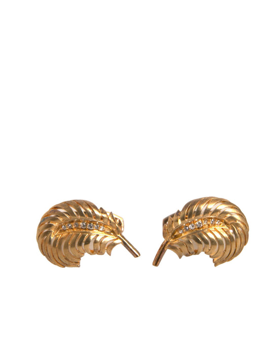 Boutons de manchette Dolce &amp; Gabbana en argent sterling 925 et cristal