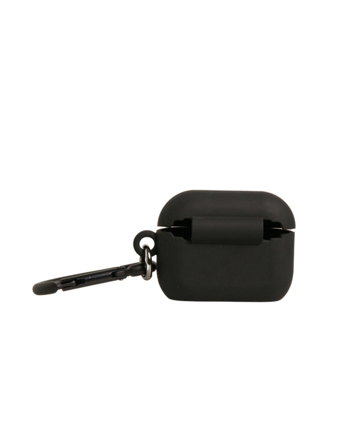 Étui pour Airpods Dolce &amp; Gabbana en caoutchouc de silicone noir avec logo en relief