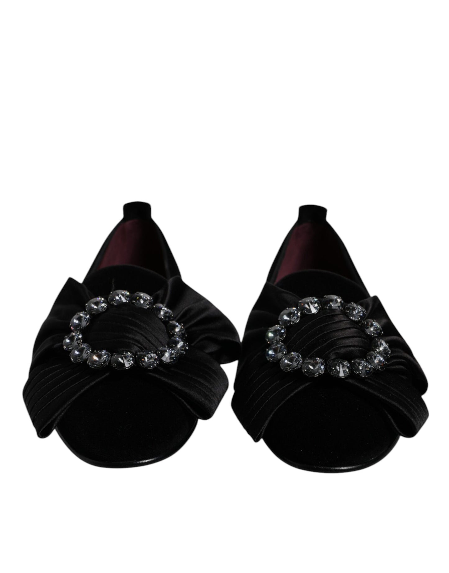 Mocassins Dolce &amp; Gabbana en cristal noir pour homme