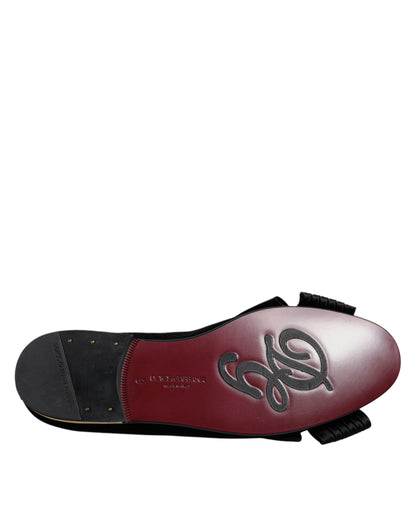 Mocassins Dolce &amp; Gabbana en cristal noir pour homme