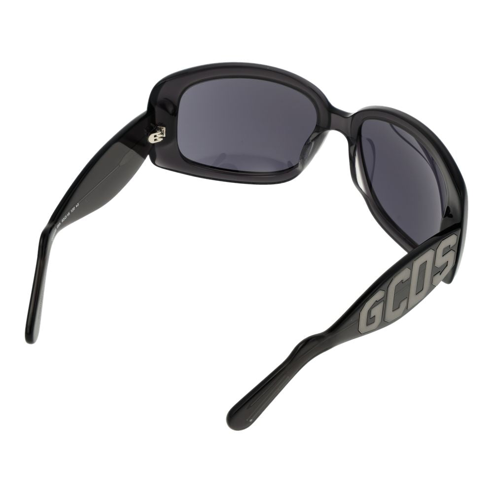 Lunettes de soleil unisexes noires GCDS