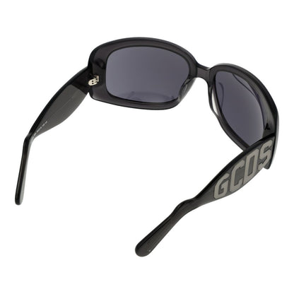 Lunettes de soleil unisexes noires GCDS