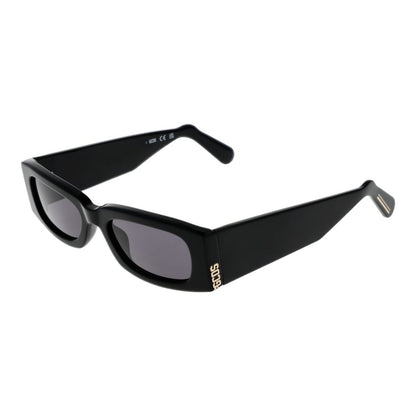 Lunettes de soleil unisexes noires GCDS