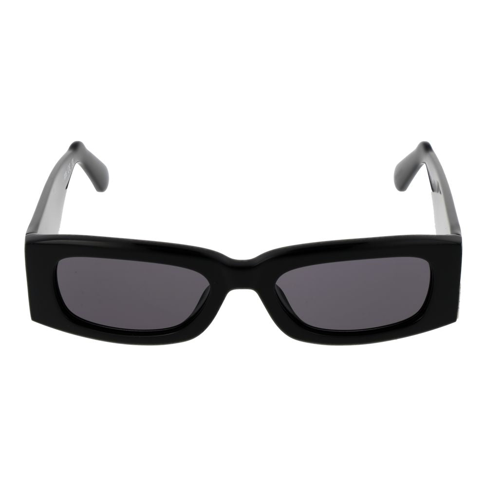 Lunettes de soleil unisexes noires GCDS