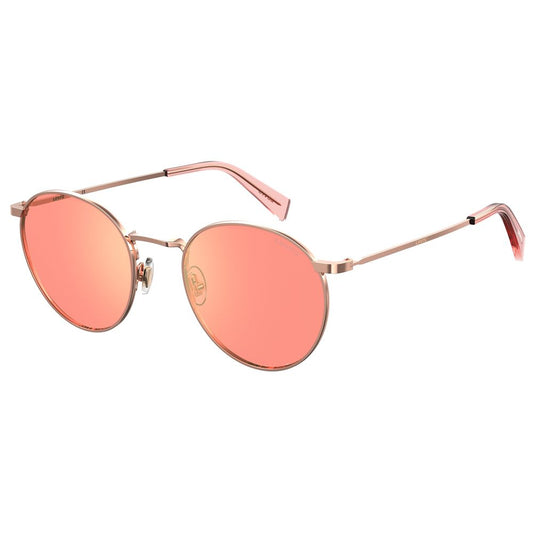 Lunettes de soleil Levi's en métal doré