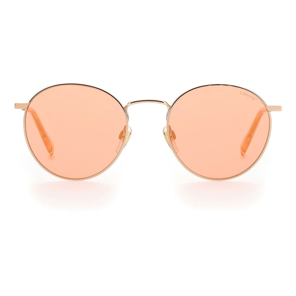 Lunettes de soleil Levi's en métal doré