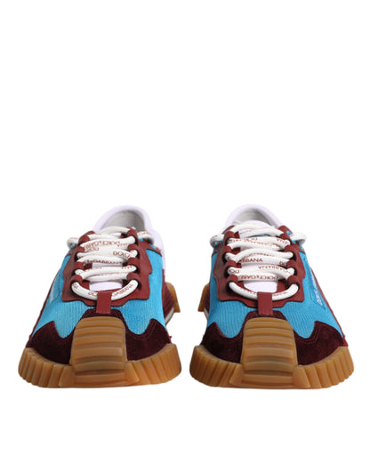 Dolce & Gabbana Multicolor Nylon NS1 Low Top Sneakers Shoes by Dolce & Gabbana
