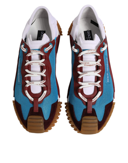 Dolce & Gabbana Multicolor Nylon NS1 Low Top Sneakers Shoes by Dolce & Gabbana