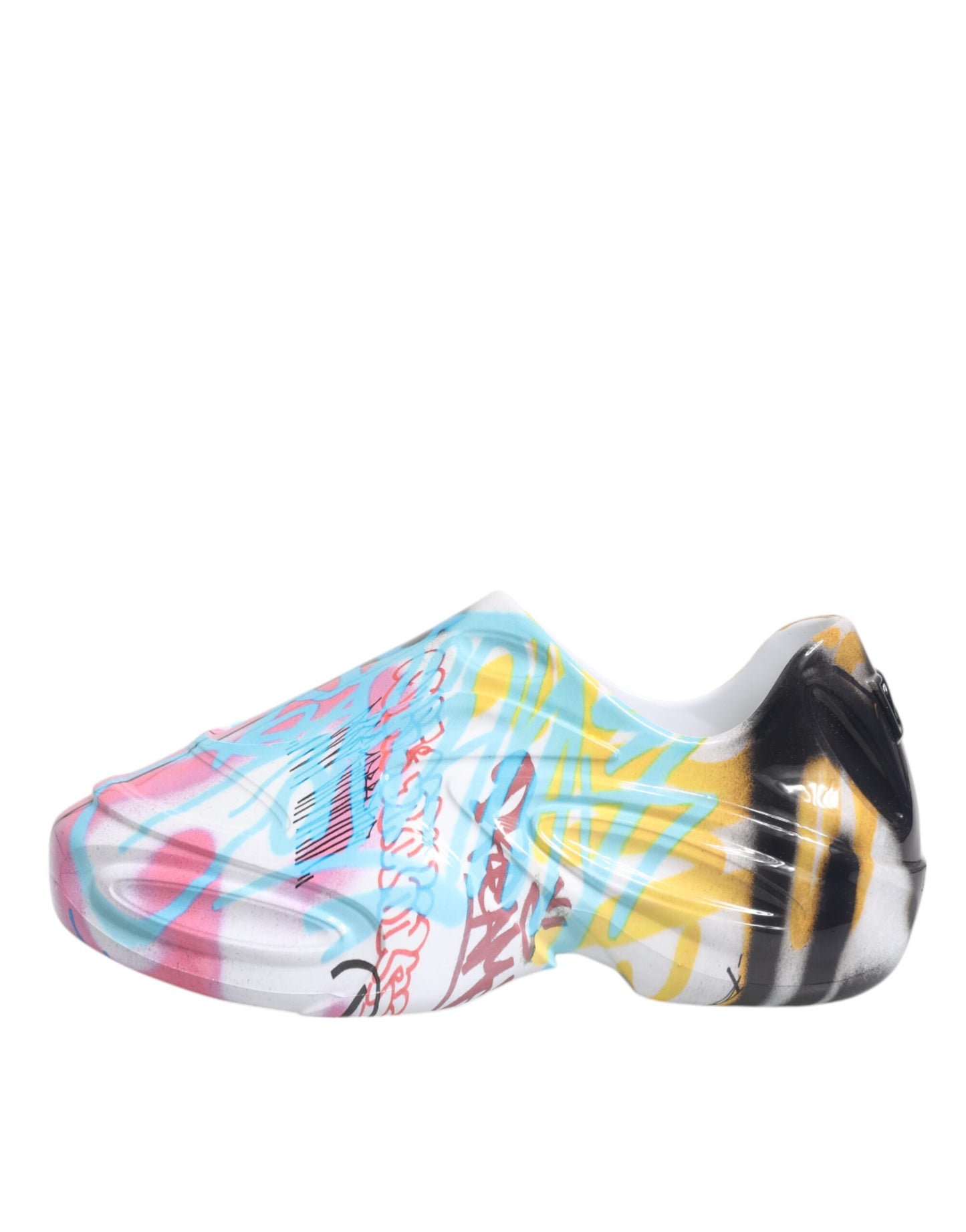 Dolce & Gabbana Multicolor Graffiti Daymaster Sneakers Shoes by Dolce & Gabbana