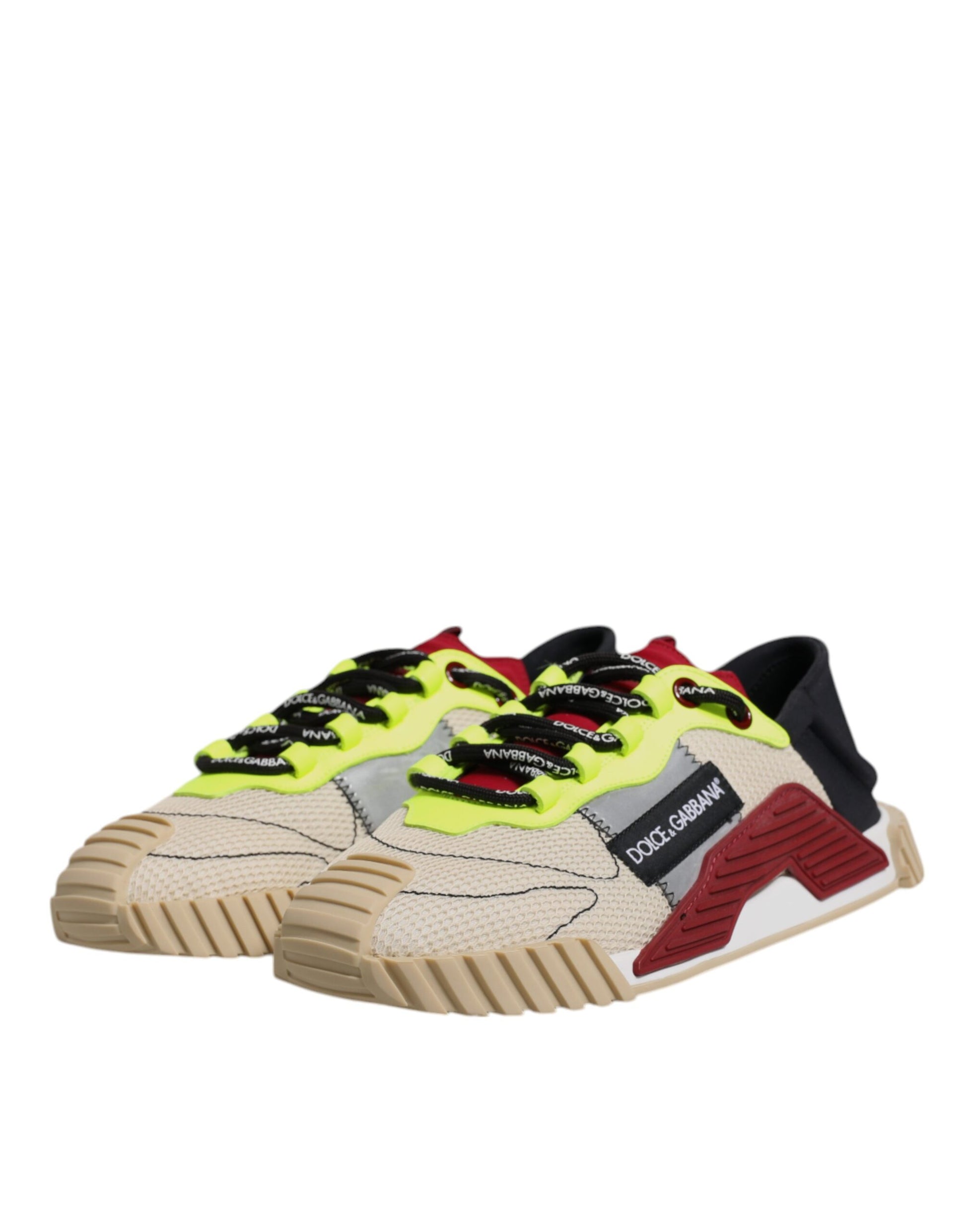 Dolce & Gabbana Multicolor Low Top NS1 Sneakers Shoes by Dolce & Gabbana
