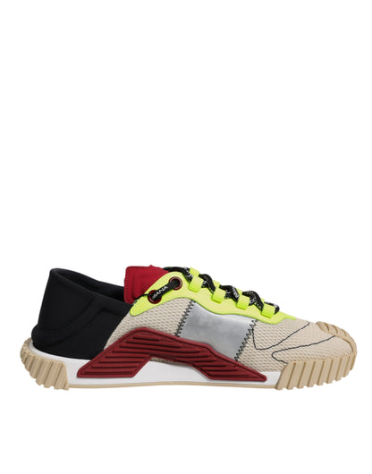 Dolce & Gabbana Multicolor Low Top NS1 Sneakers Shoes by Dolce & Gabbana