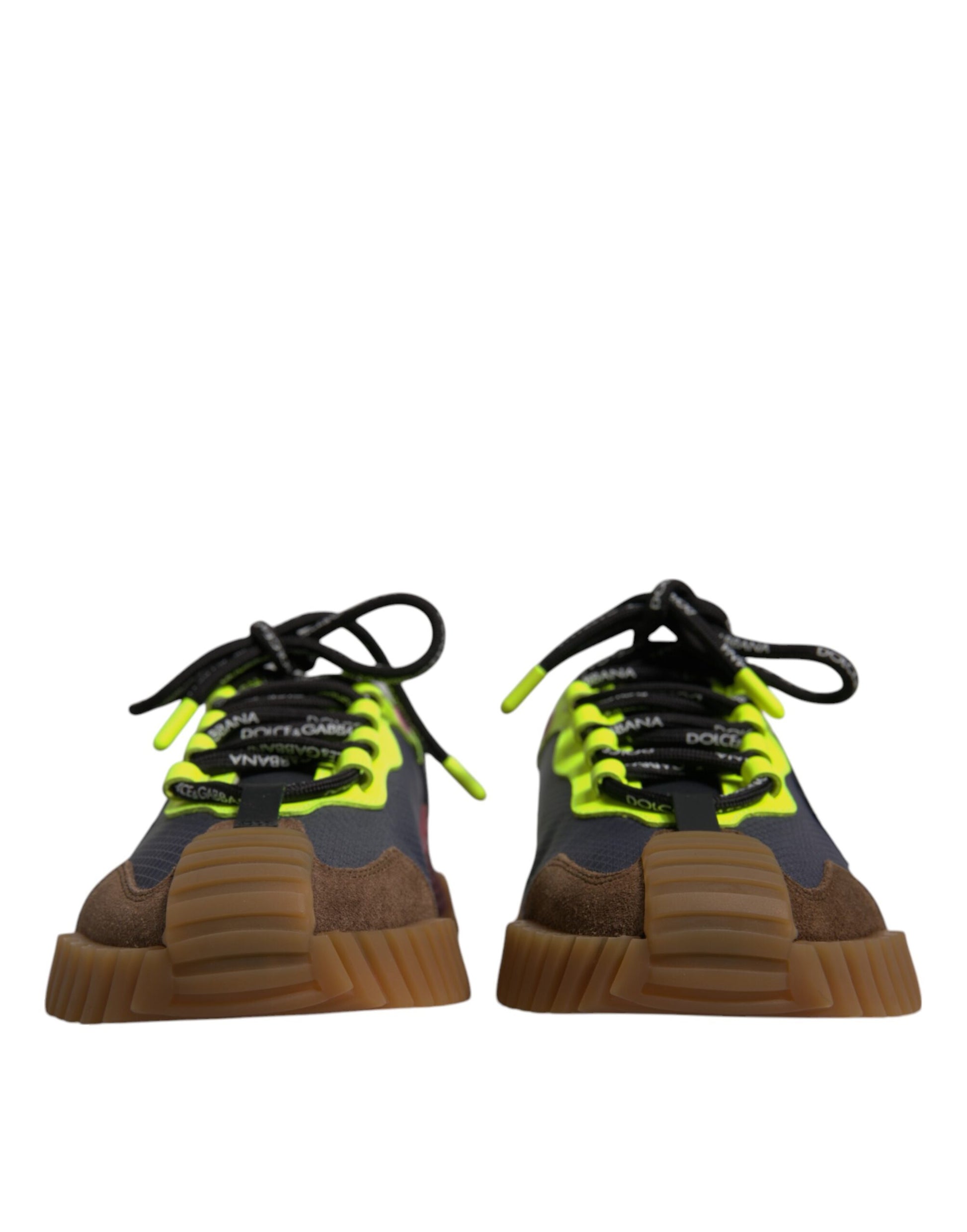Dolce & Gabbana Multicolor Nylon Low Top NS1 Sneakers Shoes by Dolce & Gabbana