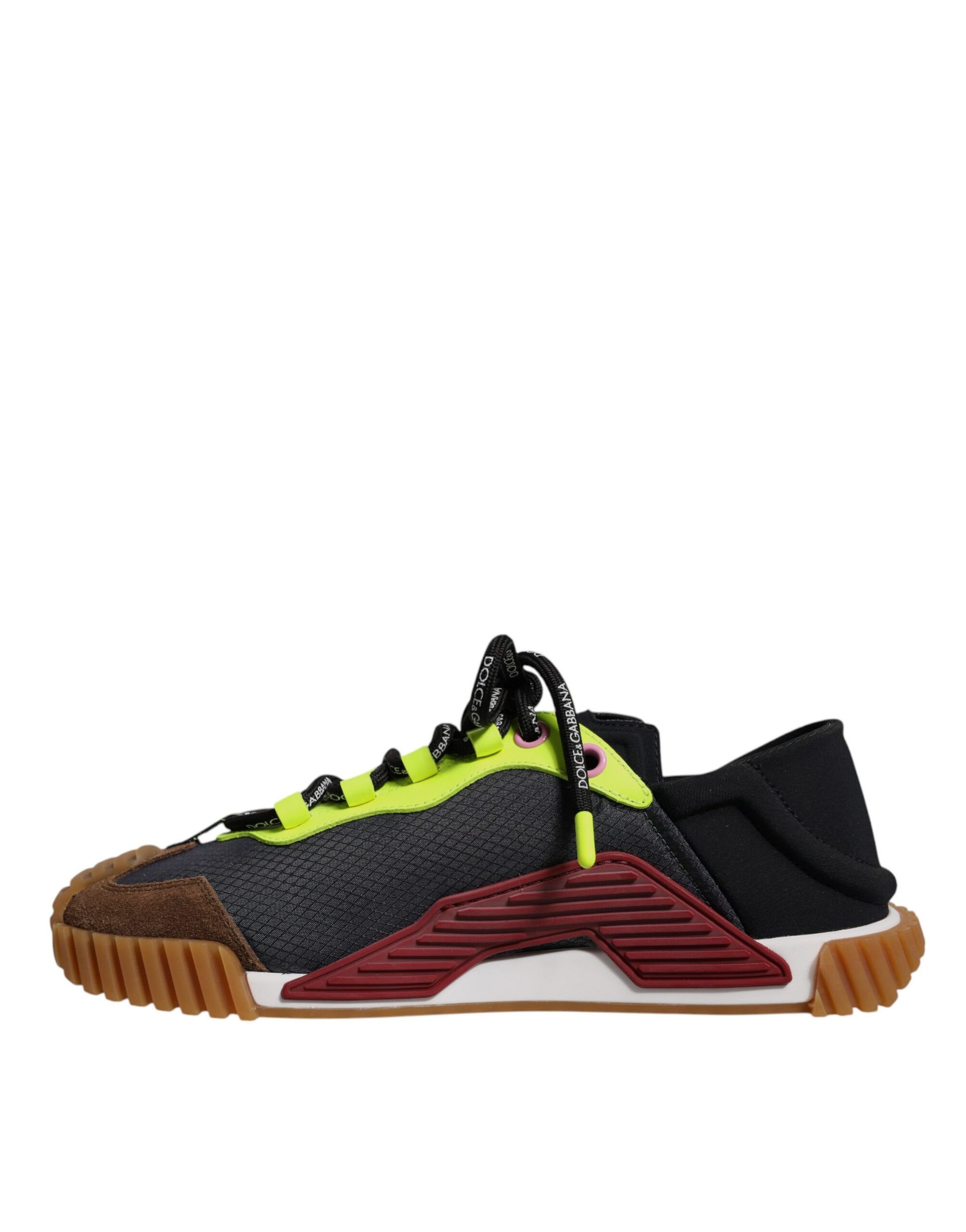 Dolce & Gabbana Multicolor Nylon Low Top NS1 Sneakers Shoes by Dolce & Gabbana