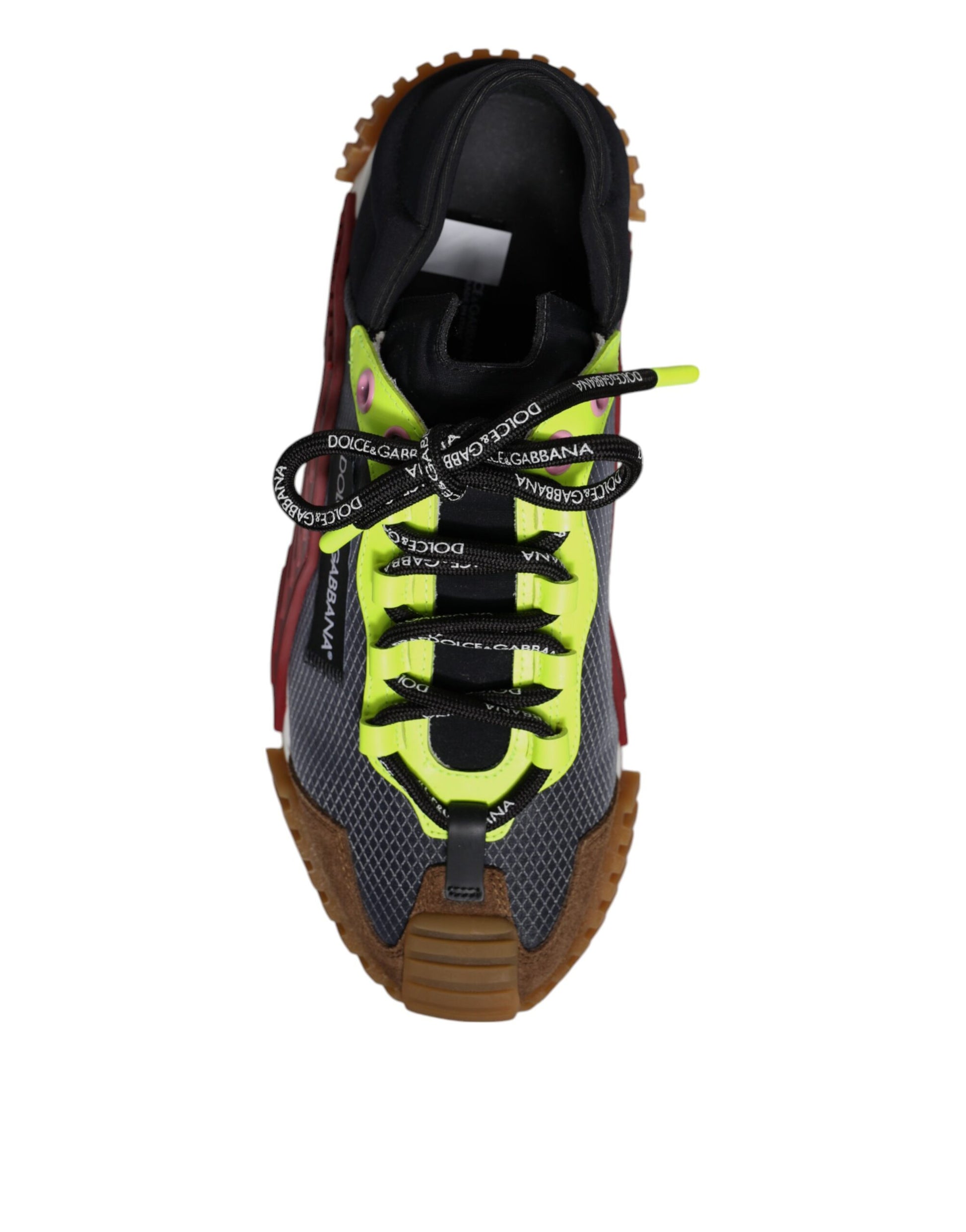 Dolce & Gabbana Multicolor Nylon Low Top NS1 Sneakers Shoes by Dolce & Gabbana
