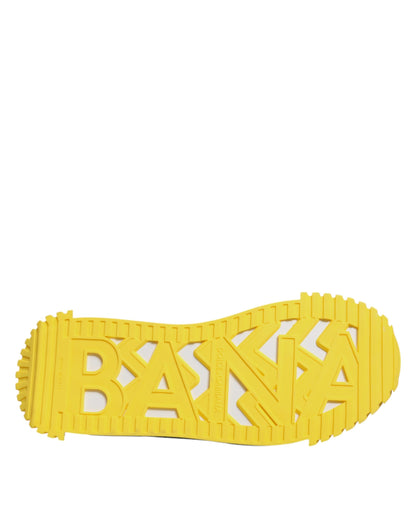 Dolce & Gabbana Multicolor Low Top NS1 Sneakers Shoes by Dolce & Gabbana