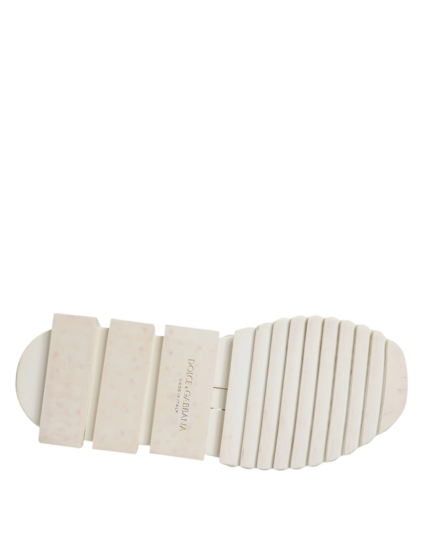 Dolce & Gabbana White Mesh Sorrento Trekking Sneakers Shoes by Dolce & Gabbana