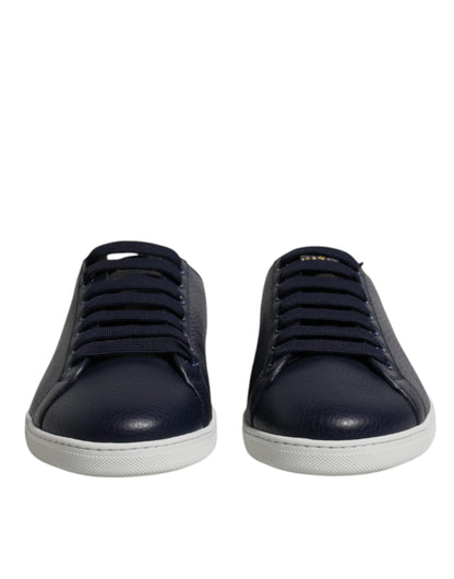 Dolce & Gabbana Blue Low Top Men Saint Tropez Sneakers Shoes by Dolce & Gabbana