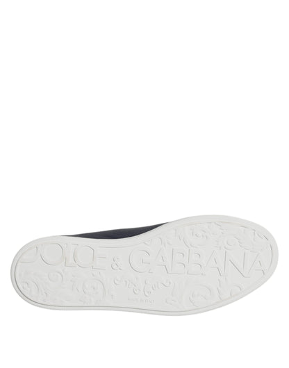 Dolce & Gabbana Blue Low Top Men Saint Tropez Sneakers Shoes by Dolce & Gabbana