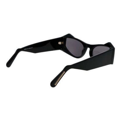 Lunettes de soleil unisexes noires GCDS