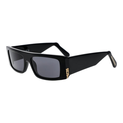 Lunettes de soleil unisexes noires GCDS