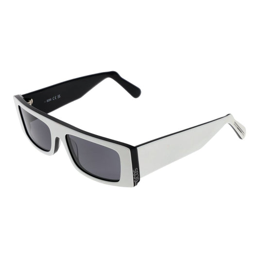 Lunettes de soleil unisexes blanches GCDS