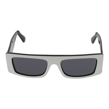 Lunettes de soleil unisexes blanches GCDS