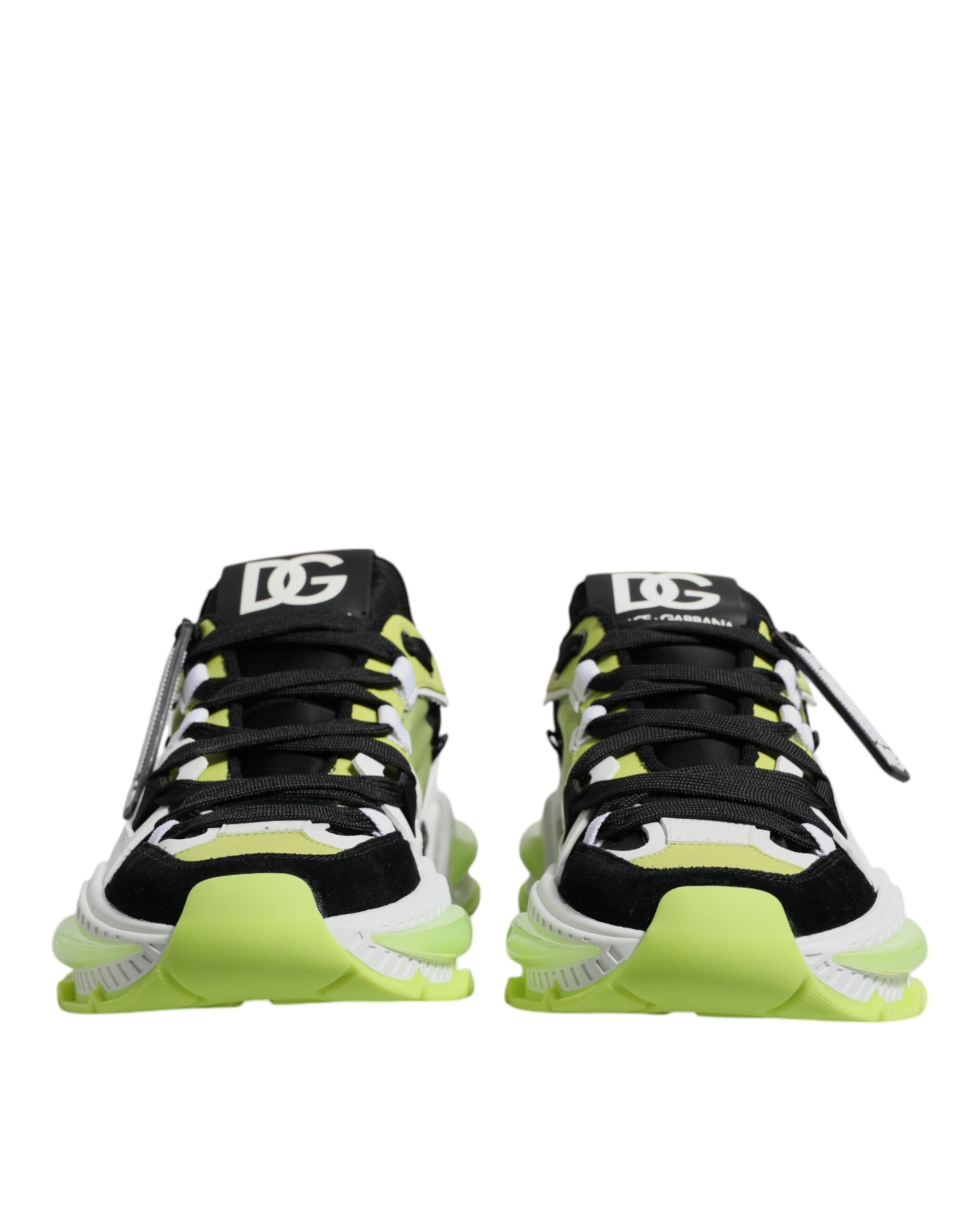 Dolce & Gabbana Multicolor Airmaster Low Top Sneakers Shoes by Dolce & Gabbana