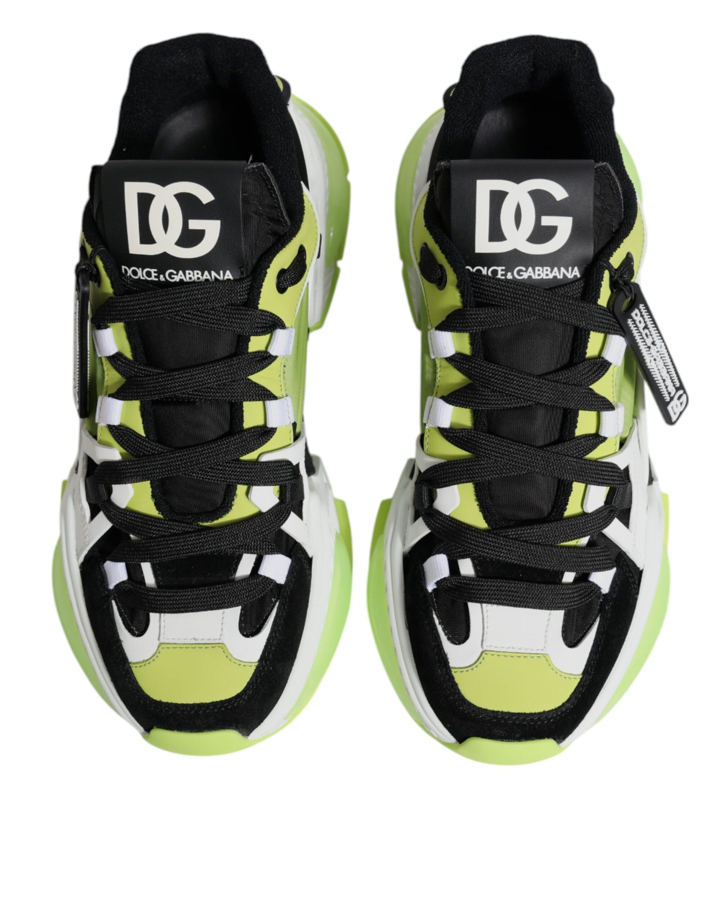 Dolce & Gabbana Multicolor Airmaster Low Top Sneakers Shoes by Dolce & Gabbana