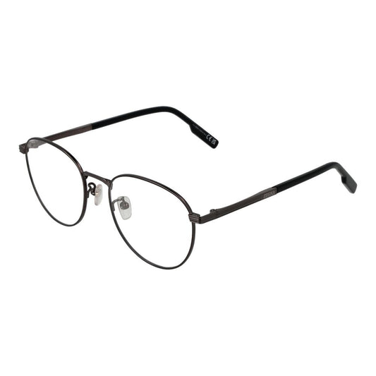 Montures de lunettes Ermenegildo Zegna grises pour homme