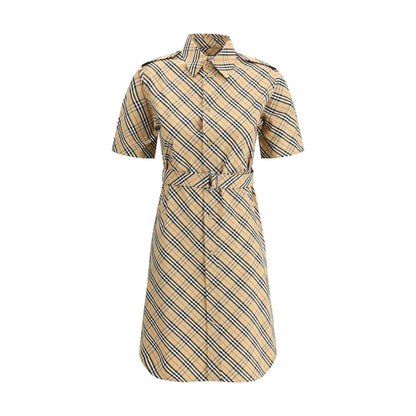 Robe chemise à carreaux Burberry Archivio