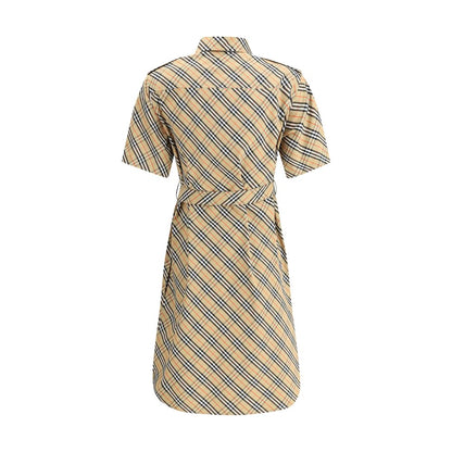 Robe chemise à carreaux Burberry Archivio