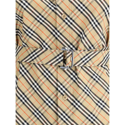 Robe chemise à carreaux Burberry Archivio