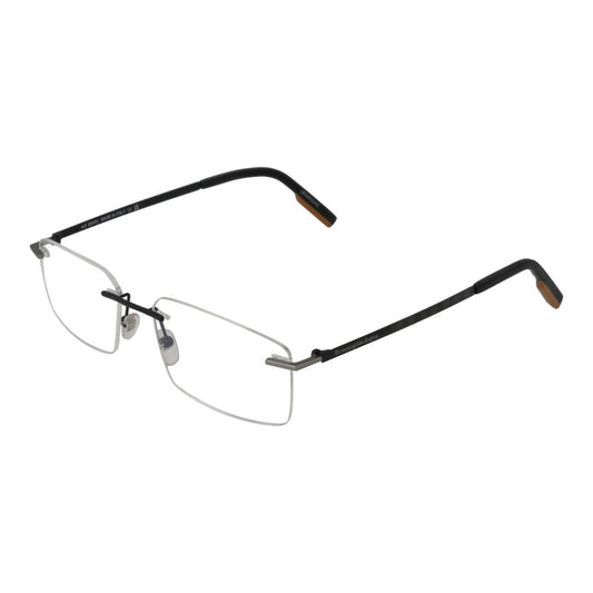 Montures de lunettes Ermenegildo Zegna grises pour homme