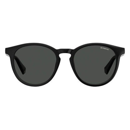 Lunettes de soleil Polaroid en plastique noir