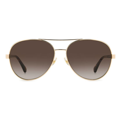 Kate Spade Gold Metal Sunglasses by Kate Spade