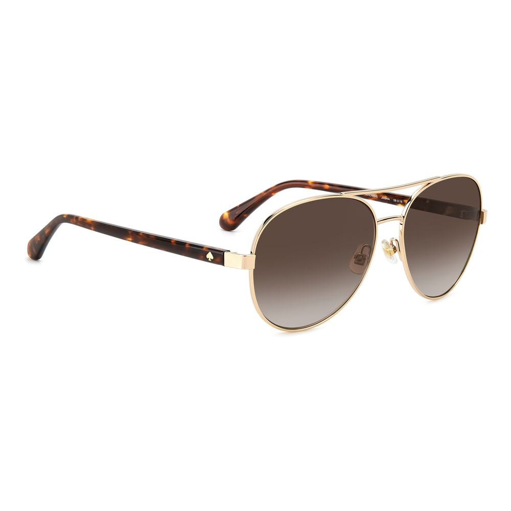 Kate Spade Gold Metal Sunglasses by Kate Spade