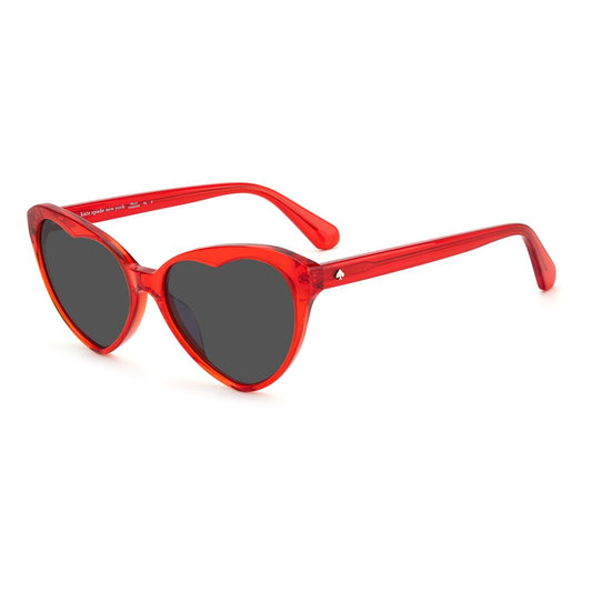 Kate Spade Red Acetate Sunglasses by Kate Spade