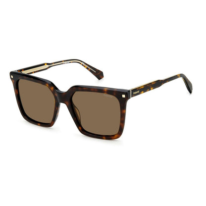 Polaroid Brown Acetate Sunglasses by Polaroid