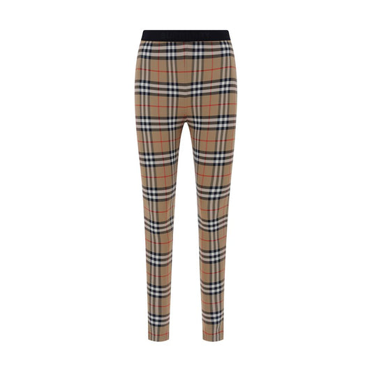 Legging à carreaux d'archives Burberry