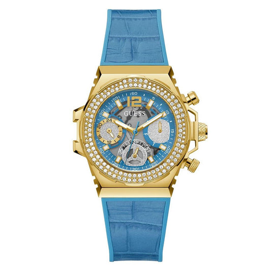 Montre synthétique Guess Blue