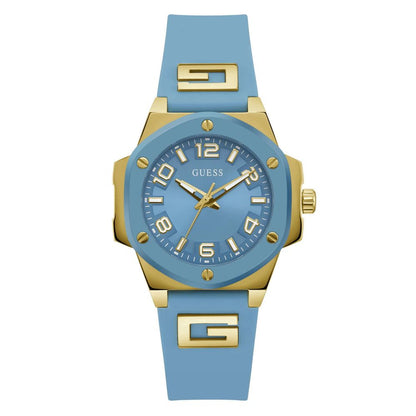 Montre synthétique Guess Blue