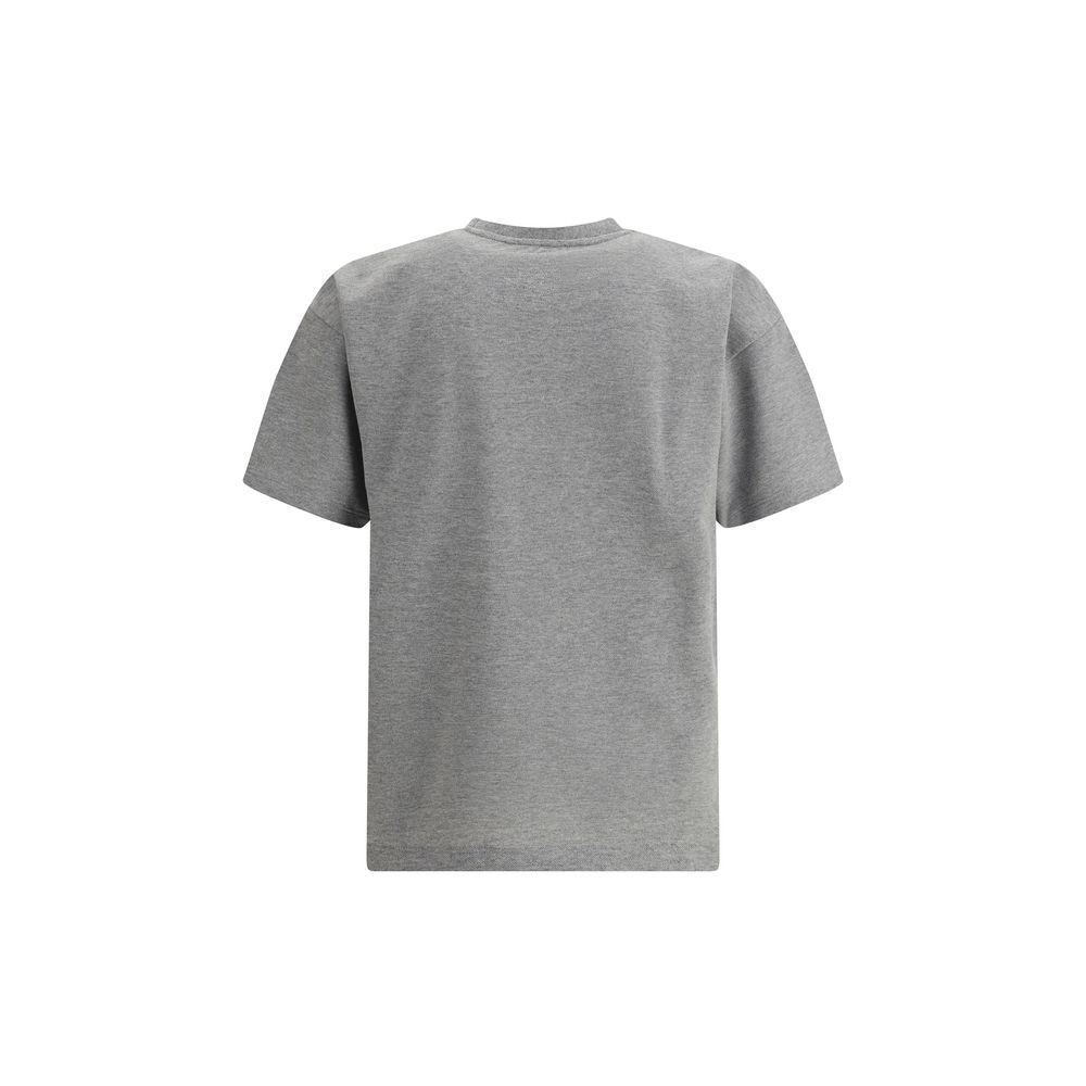 Saint Laurent Gray Cotton Oversized T-shirt