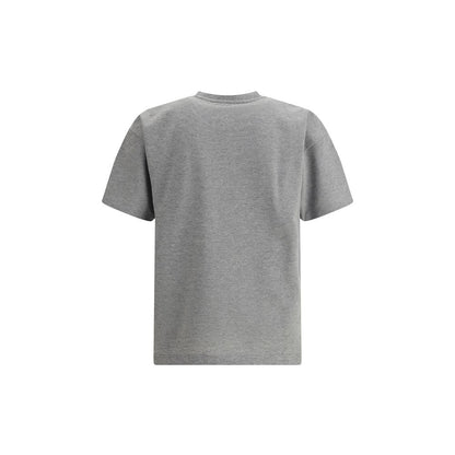 Saint Laurent Gray Cotton Oversized T-shirt
