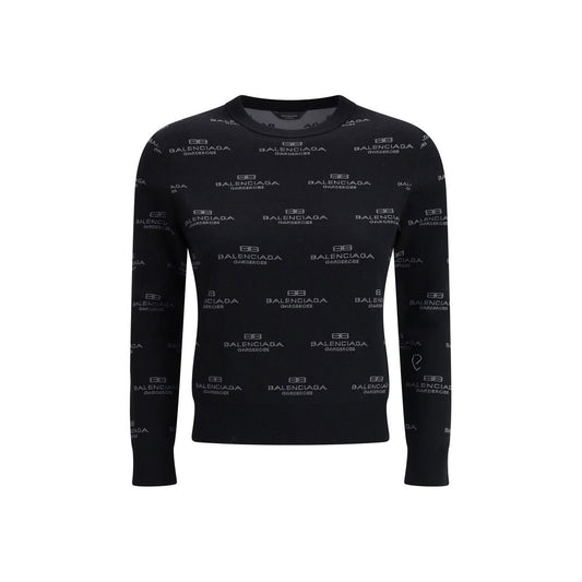 Pull Balenciaga avec logo intégral